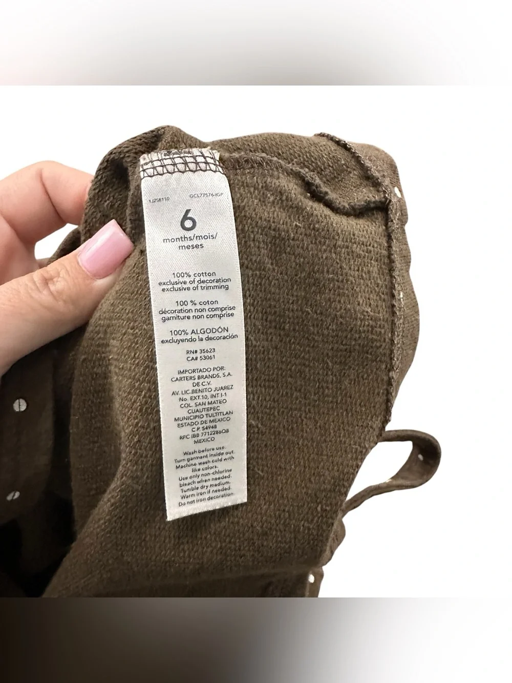 Carters brand carter’s